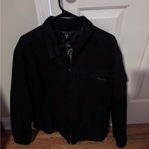 Men's Black Bomber Jacket